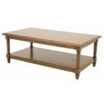 MD8896 Low Table, Solid wood coffee table, Paris Collection design