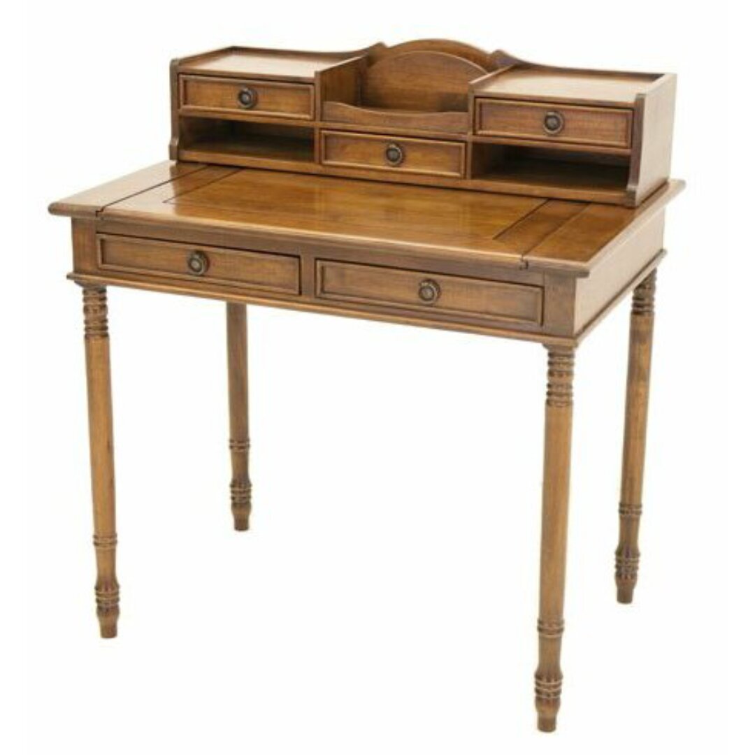 MD8898 Desk, Solid wood desk with 5 drawers, Paris Collection design, elegant European style