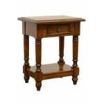 MD8899 Bedside Table, Solid Wood, 1 Drawer, Paris Collection