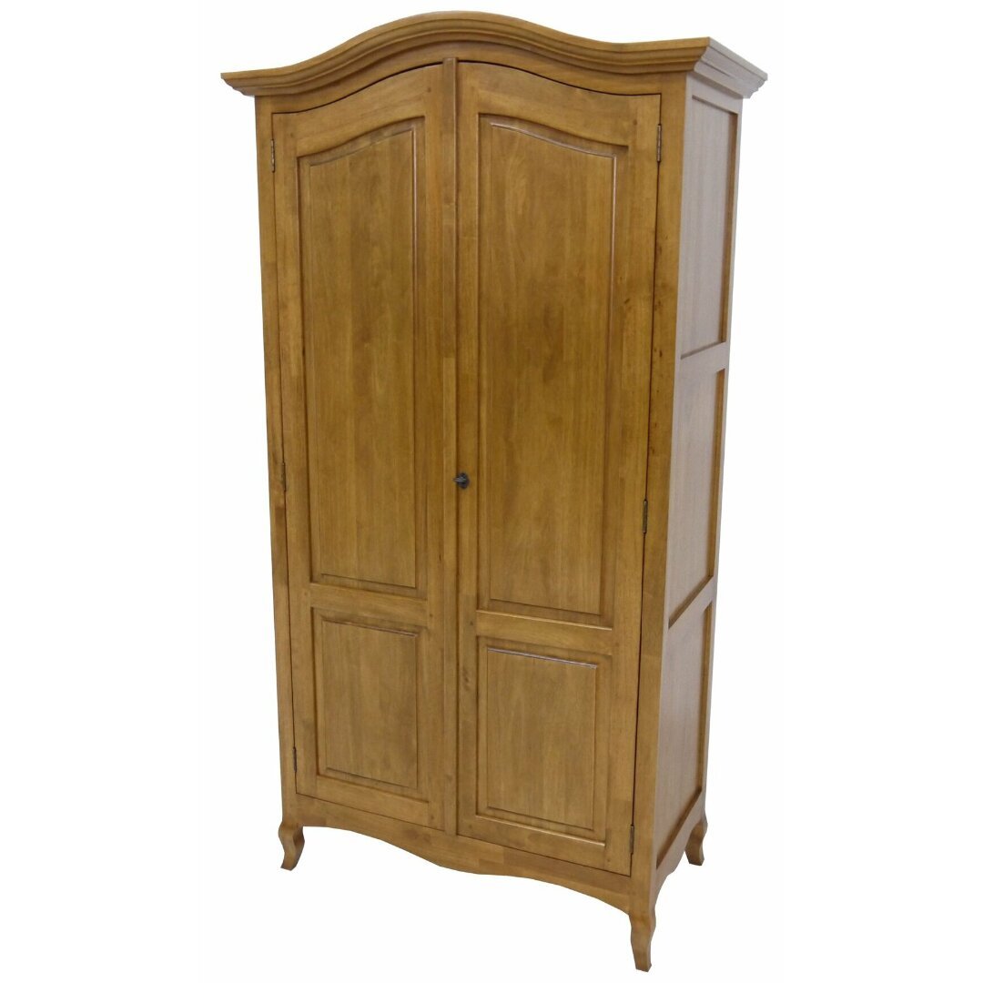 MD8905 Wardrobe, Solid Wood, 2 Doors, Florence Collection