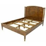 MD8910QF Complete Bed, Solid wood bed frame, Paris Collection design