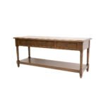 MD8911 TV Cabinet, Solid Wood TV Stand with 3 Drawers, Paris Collection