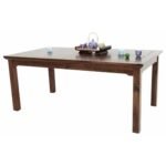 MD8927KD Dining Table, Large, luxurious solid wood dining table from the Colonial Collection (180 cm)