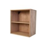 MD8958 Wall Shelf, Compact, solid wood wall shelf with solid doors
