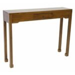 MD8961KD Console Table, Solid wood console table with 1 drawer, contemporary Chinese design