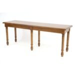 MD8964 Wooden Bench, A long bench made of real wood, with a simple and elegant design