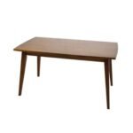 MD8981KD Dining Table Real Wood, 180 cm. Genuine Wood Dining Table, Luxurious Design