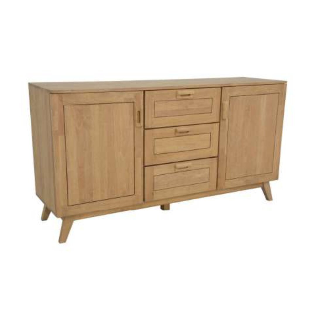 MD8982KD Real Wood Sideboard, Premium design sideboard with 2 doors and 3 drawers