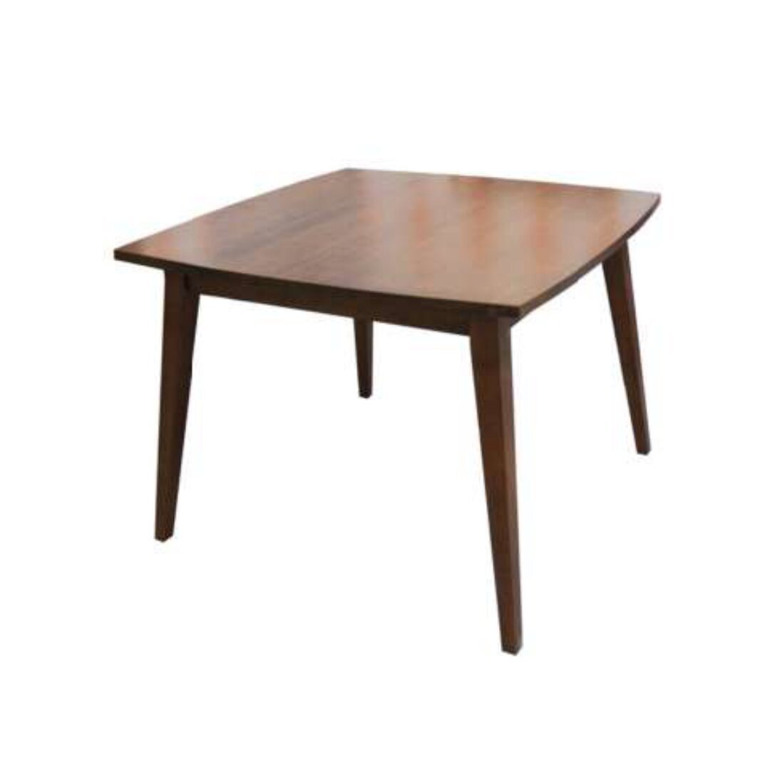 MD8997KD Dining Table, Solid wood square dining table, vintage style