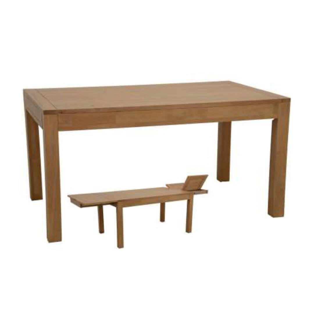MD9001KD Dining Table, Extendable solid wood dining table