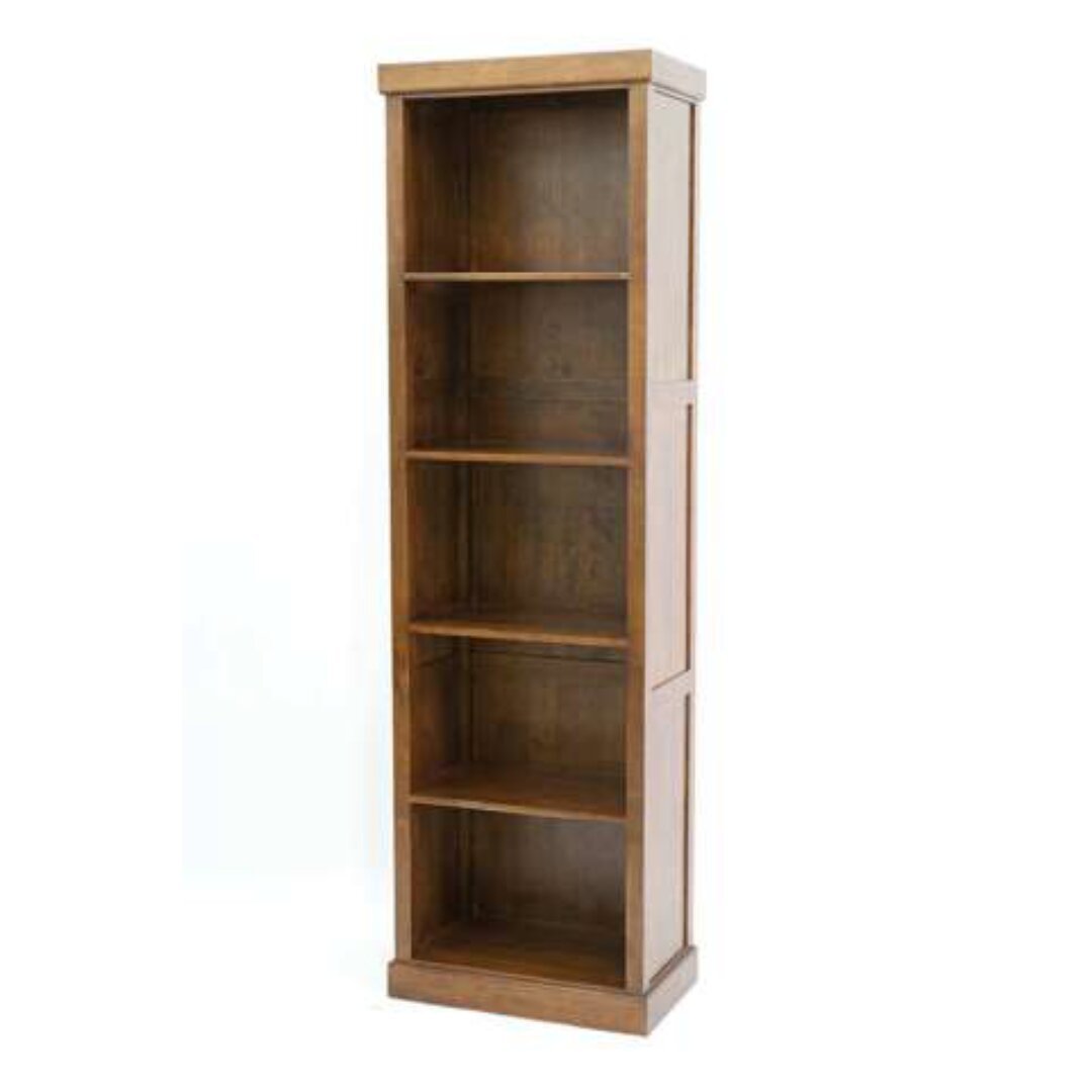MD9007 Bookshelf, A tall, compact bookshelf made of solid wood