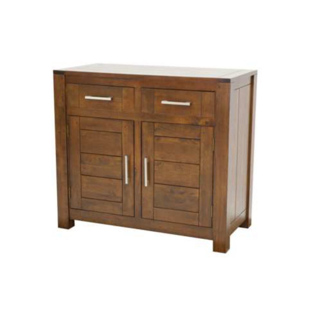MD9012-1 Cupboard, Solid wood cupboard with 2 doors and 2 drawers