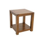 MD9025 Sofa Corner Table, Solid Wood Side Table