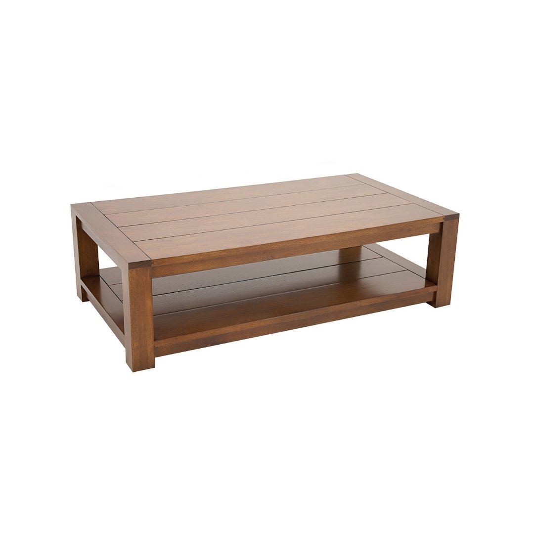 MD9026 Low Table, Solid wood coffee table in a simple and elegant Manhattan style