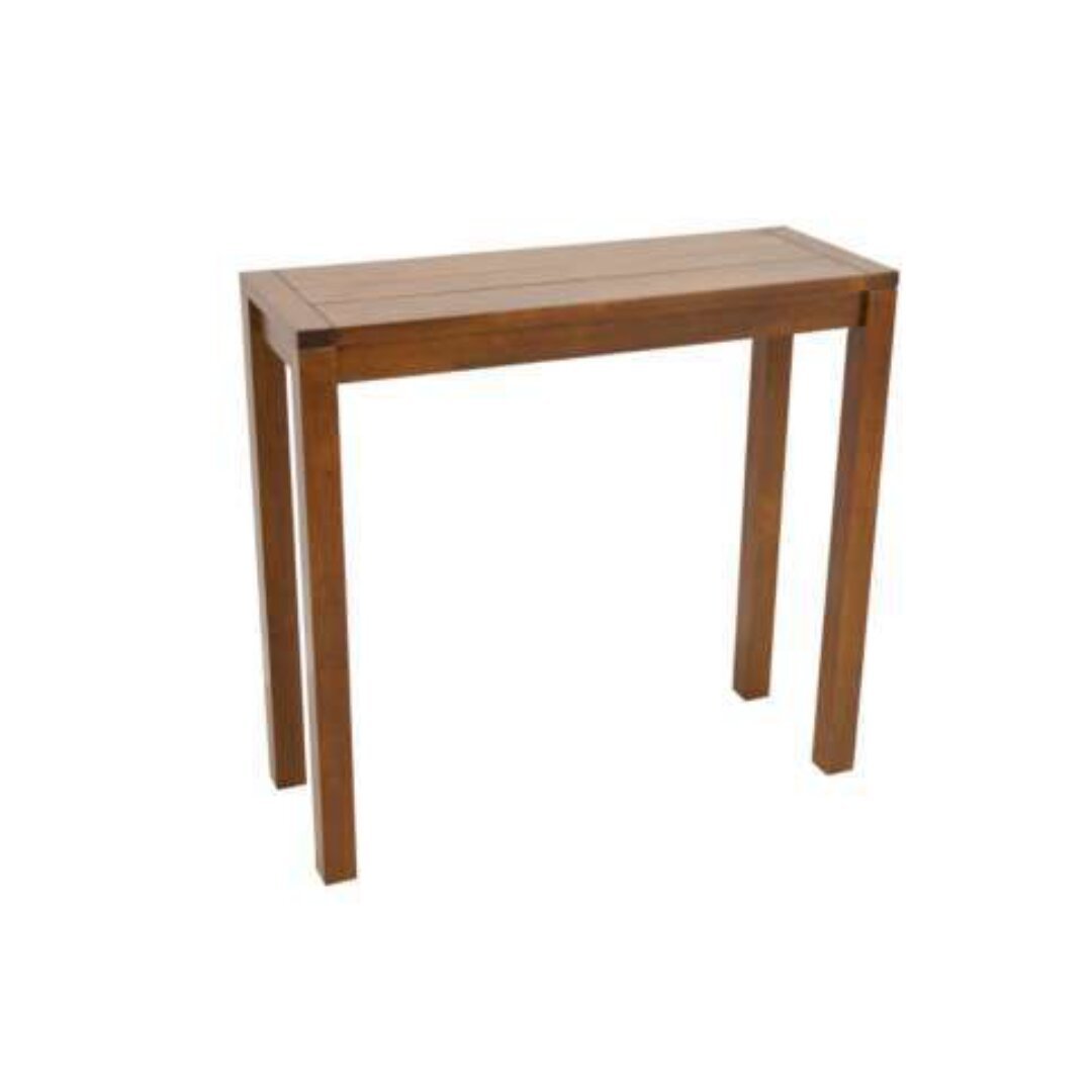 MD9036KD Wood Console Table (KD), Real wood console table, detachable/assembly required