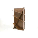MD9048 Wood Bookshelf, Tall, modern design bookshelf made of real wood