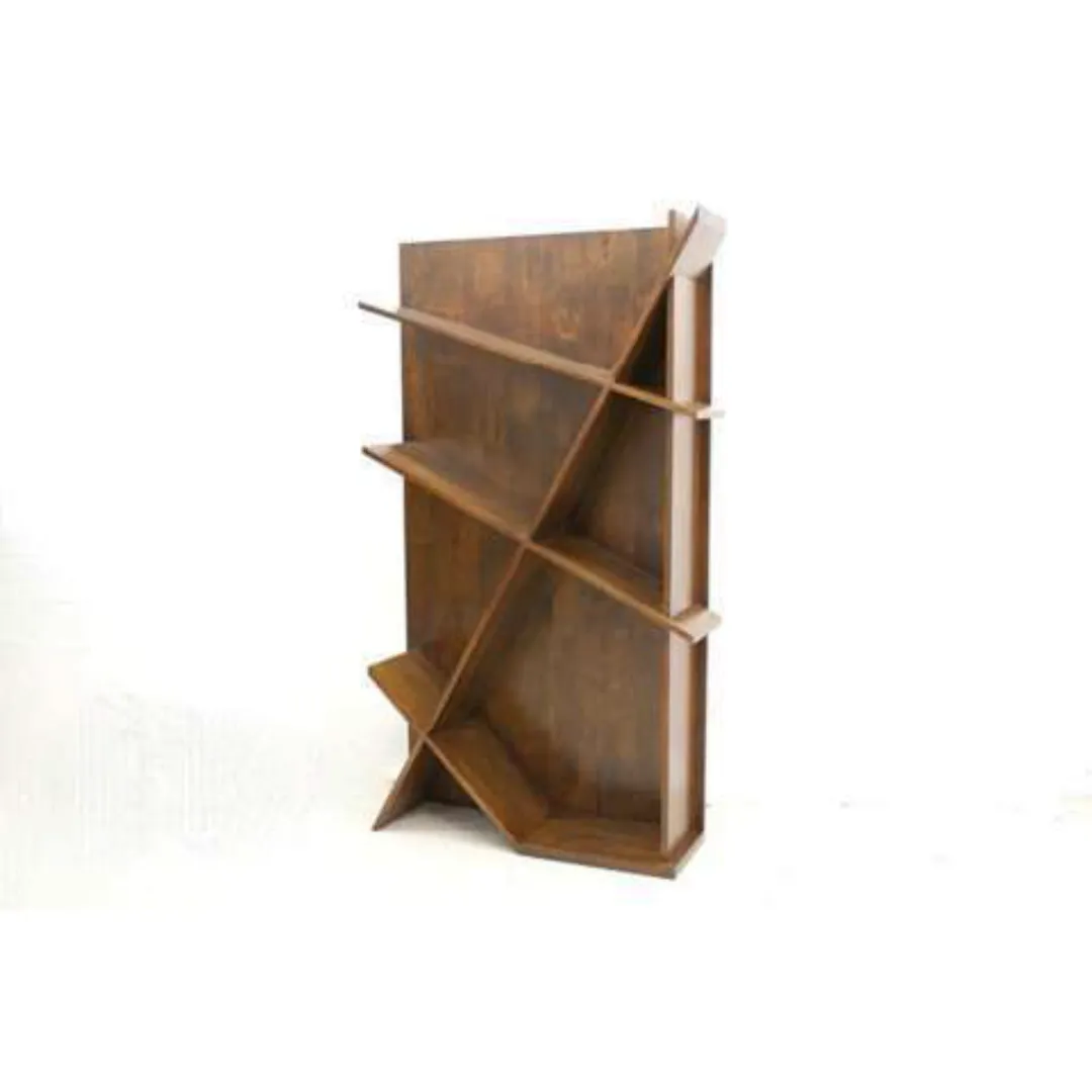 MD9048 Wood Bookshelf, Tall, modern design bookshelf made of real wood