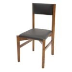 MD9051 Solid Wood Chair, Minimalist Style Genuine Wood Chair