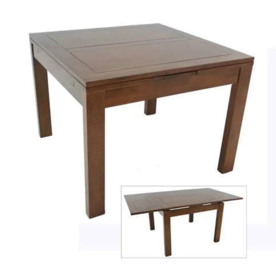 MD9058KD Extendable Dining Table, Solid Wood Extendable Dining Table (KD)