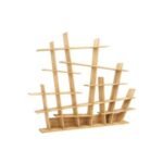 MD9081 Solid Wood Rack Shelf, Wide Size Solid Wood Shelf