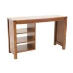 MD9086 Solid Wood Console Desk, Genuine wood console and work desk
