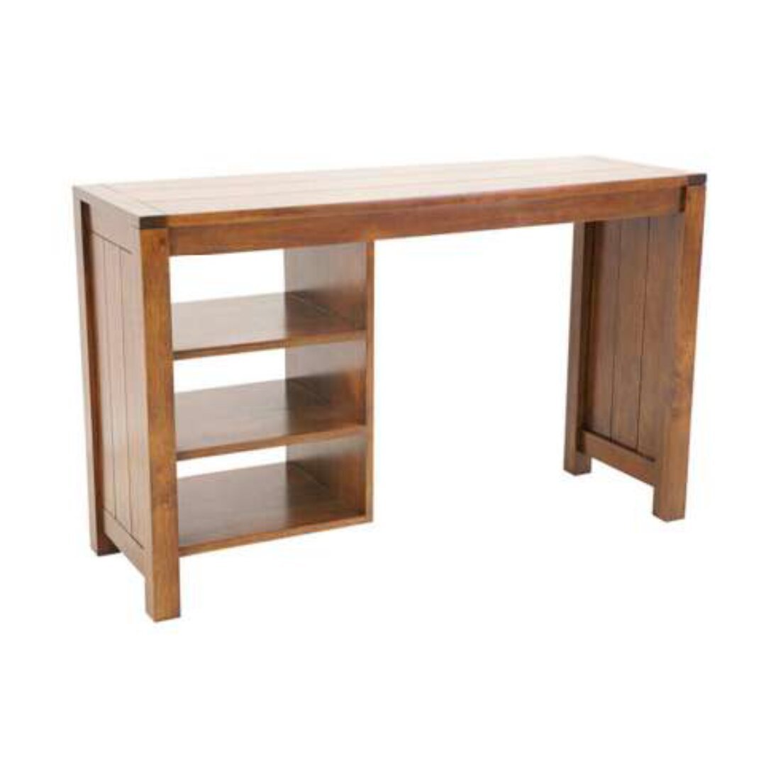 MD9086 Solid Wood Console Desk, Genuine wood console and work desk
