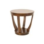 MD9091 Solid Wood Accent Table, A square side table made of real wood, with a simple and elegant design