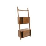 MD9101KD Solid Wood Bookshelf with 4 Sliding Doors, Tall solid wood bookshelf with 4 sliding doors