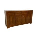MD9110-1 Solid Wood Sideboard 4 Doors 2 Drawers, 160 cm long solid wood sideboard