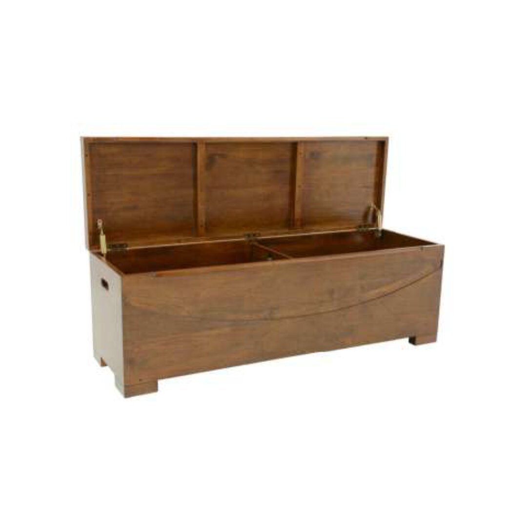 MD9113 Solid Wood Storage Chest & Bench, 130 cm long, multi-purpose solid wood chest
