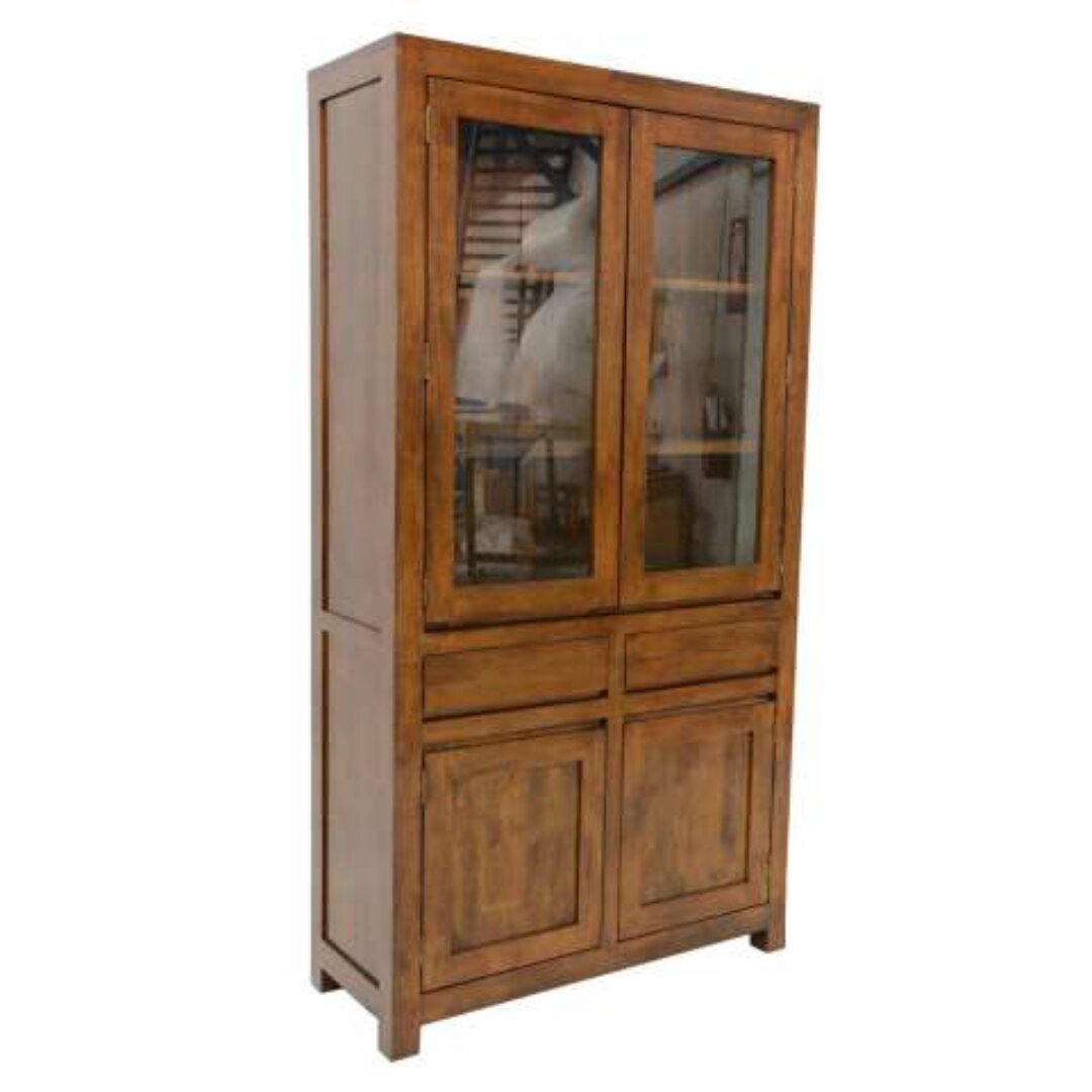MD9127 Solid Wood High Sideboard 190 cm, 1.9 meter tall solid wood sideboard