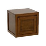 MD9128 Cupboard 1DR, Minimalist style solid wood storage cabinet with 1 door