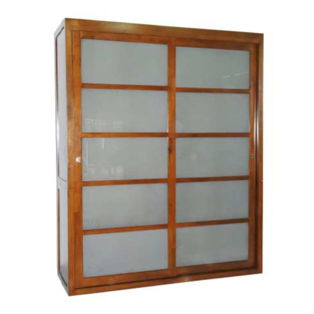 MD9138 Wardrobe 2DRS, Solid Wood 2-Door Wardrobe