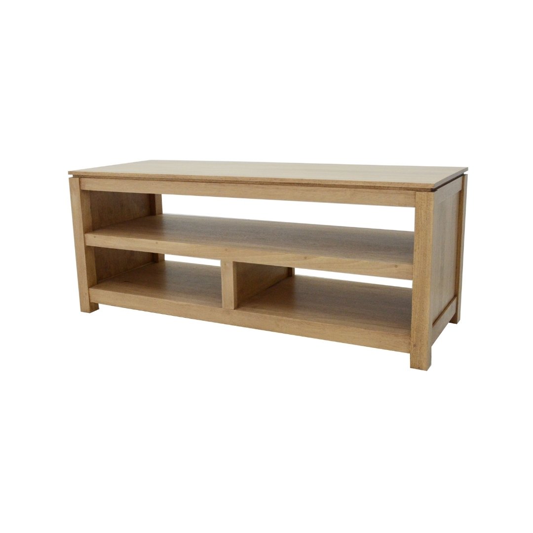 MD9142 TV Furniture, Minimalist style TV stand made of solid wood, simple and elegant design