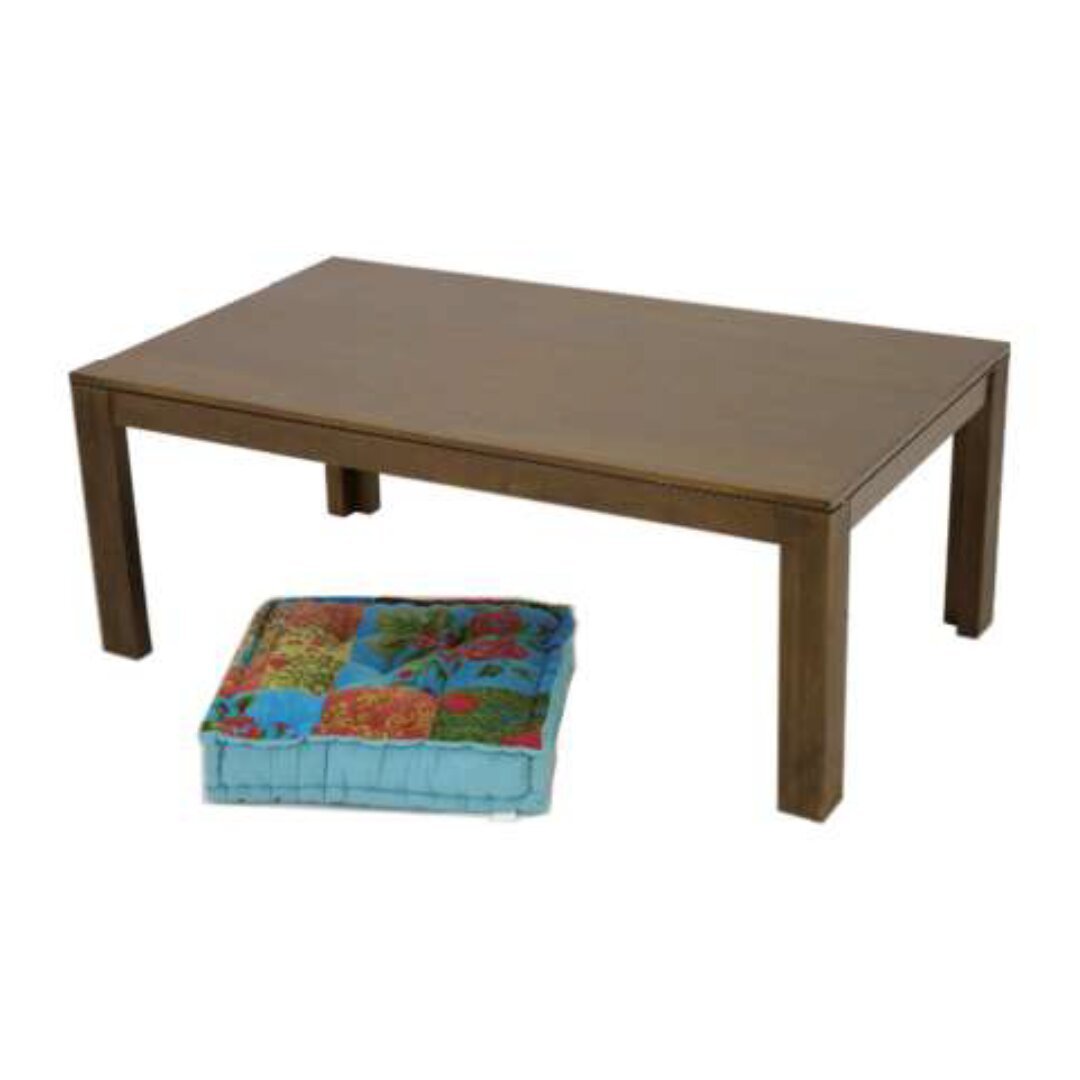 MD9145 Low Table, Minimalist Solid Wood Coffee Table