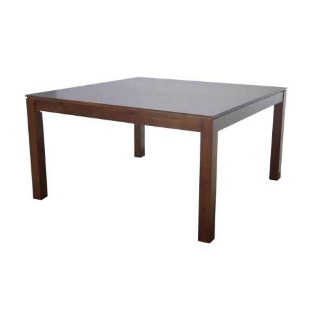 MD9147KD Dining Table, Solid Wood Square Dining Table