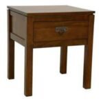 MD9152 Bedside Table, Solid Wood, 1 Drawer
