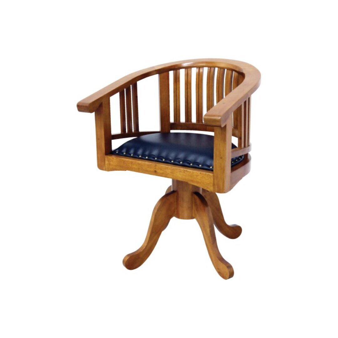 MD9163 Moving Armchair, Solid wood armchair with soft foam cushion