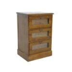 MD9170 Chest of 3 Drawers, Solid Wood, 3 Drawers