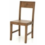 MD9181 Tahoma Chair, Minimalist style solid wood chair with Tahoma design