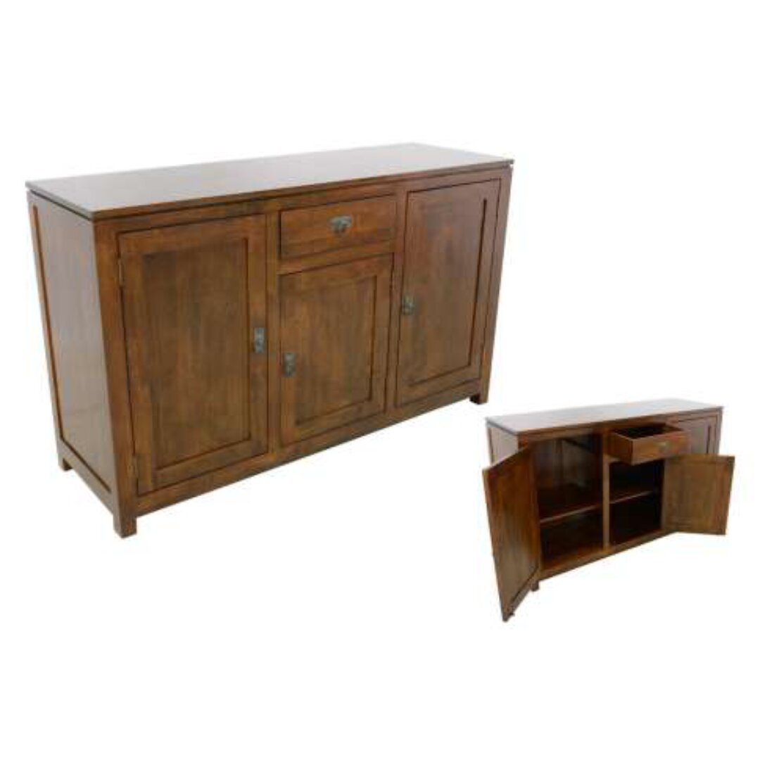 MD9186 Sideboard "HK", Solid wood sideboard with 3 doors and 1 drawer