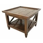 MD9204 Wooden Low Table (Solid Wood Coffee Table)