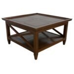 MD9206 Wooden Low Table (Solid Wood Coffee Table)