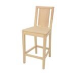 MD9208 Wooden Bar Stool, High, solid wood bar stool