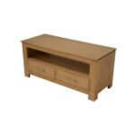 MD9214 Wooden TV Cabinet, Solid wood TV stand with 2 drawers