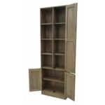 MD9222 Bathroom Locker 3 Doors, Tall, solid wood bathroom locker with 3 doors