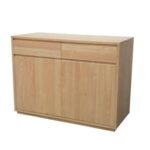 MD9245 Sideboard, Solid wood sideboard with 2 drawers and 2 doors
