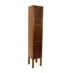 MD9280R High Cabinet, Tall, solid wood cabinet with a slim, space-saving corner design