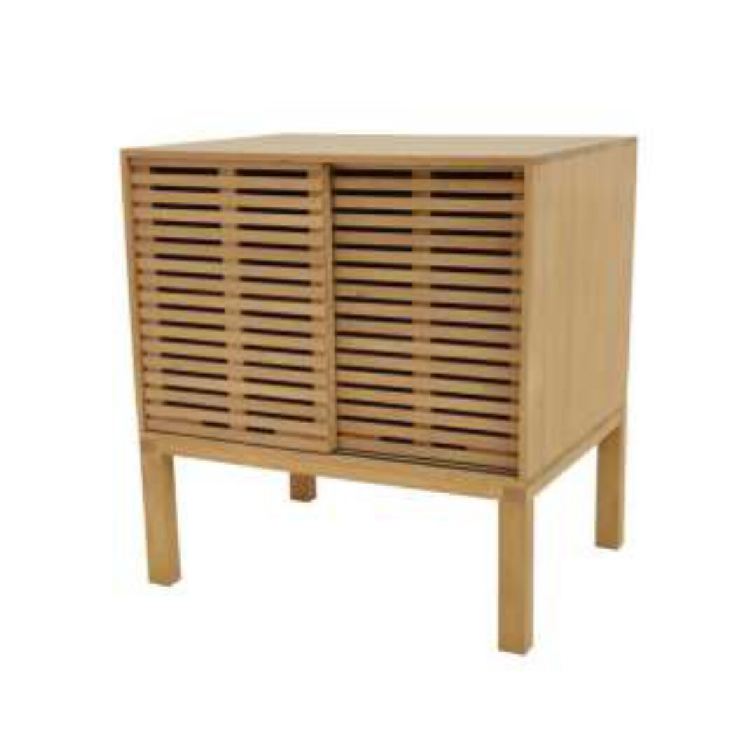MD9281 Sink Counter, Solid wood sink counter with 2 sliding doors