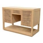 MD9284 Kitchen Counter, 120 cm multi-purpose solid wood kitchen counter